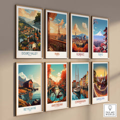 Douro Valley Wall Decor part of our best collection or travel posters and prints - This Art World