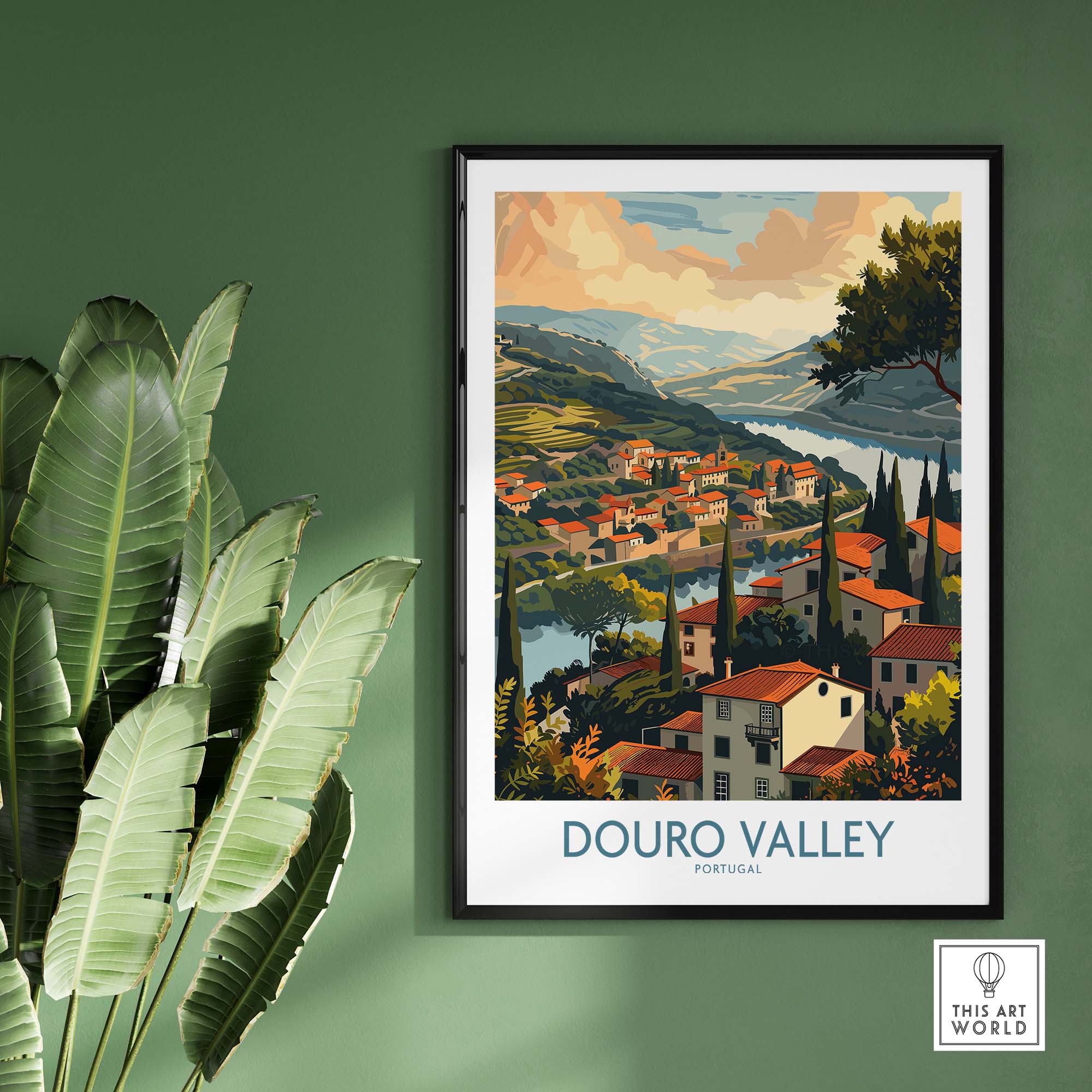 Douro Valley Wall Decor part of our best collection or travel posters and prints - This Art World