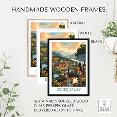Douro Valley Wall Decor part of our best collection or travel posters and prints - This Art World