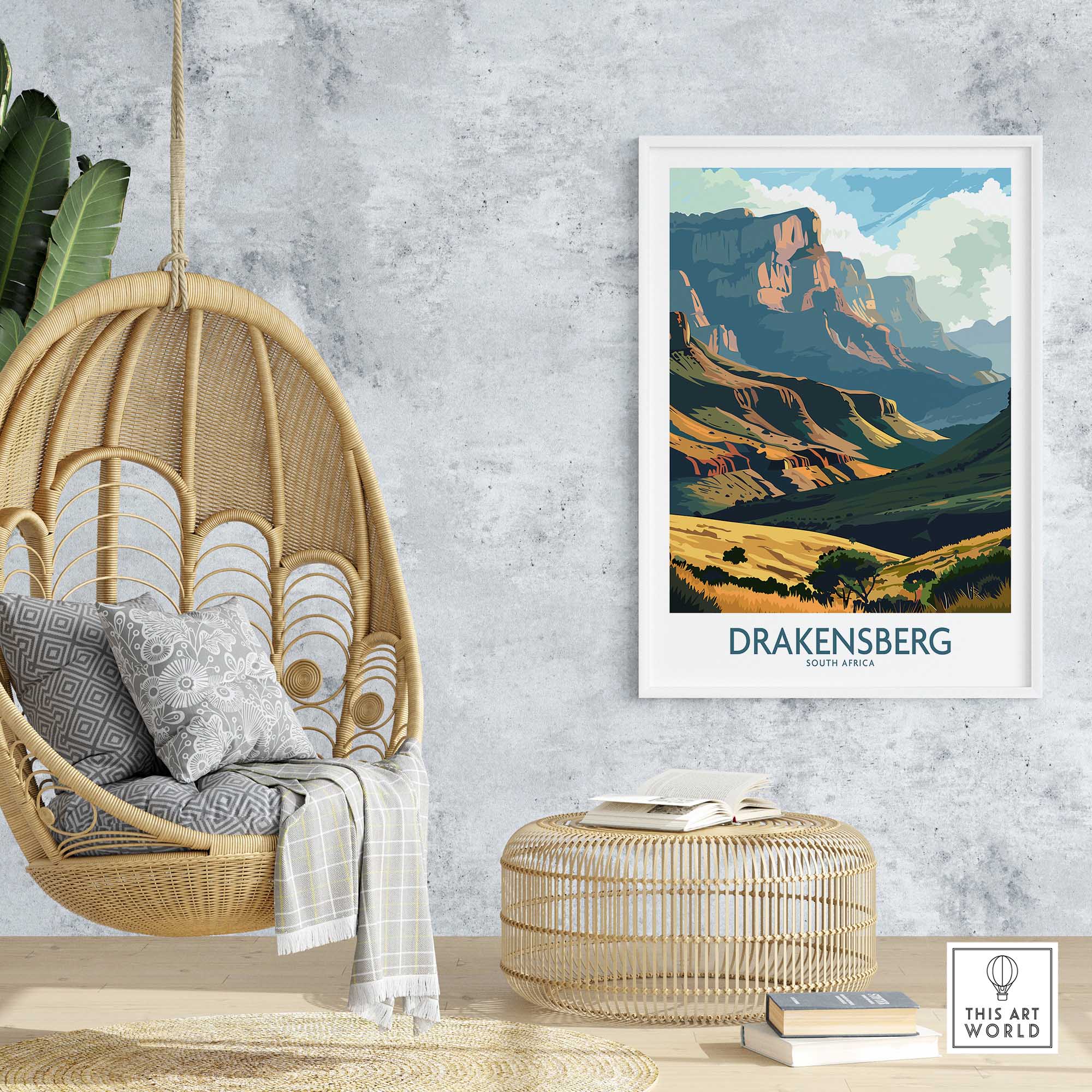 Drakensberg Poster-This Art World