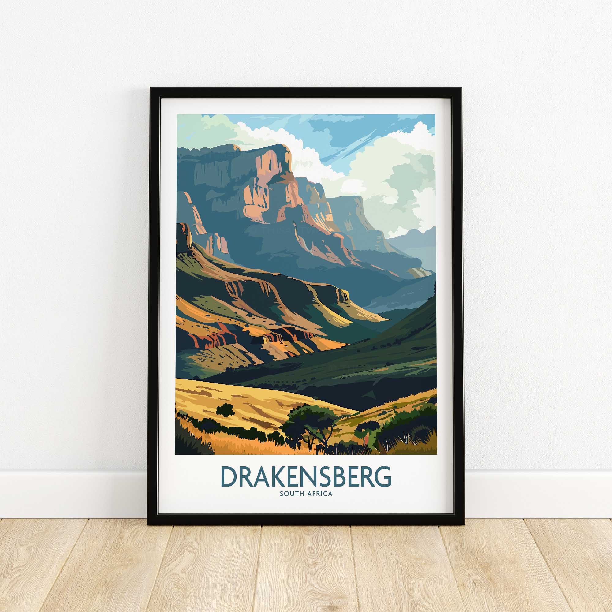 Drakensberg Poster-This Art World