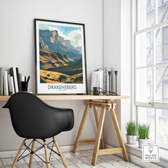 Drakensberg Poster-This Art World