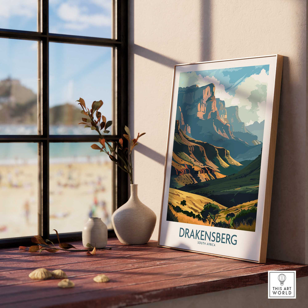 Drakensberg Poster-This Art World