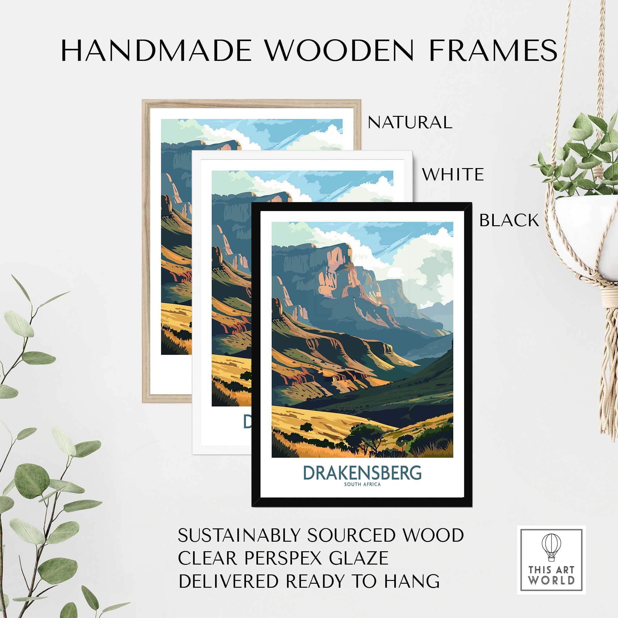 Drakensberg Poster-This Art World