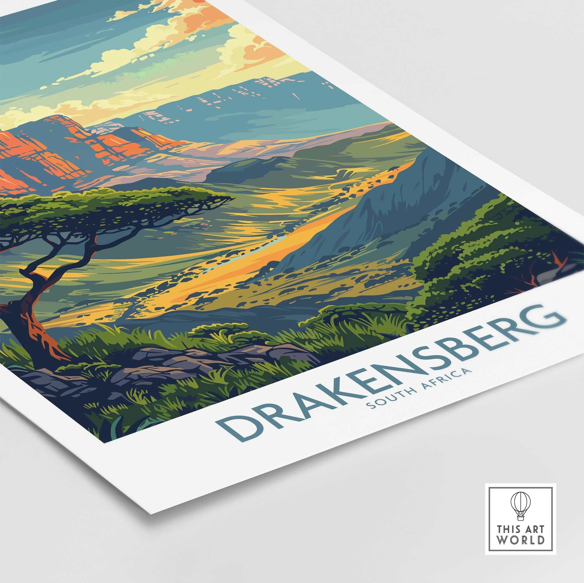 Drakensberg Print-This Art World