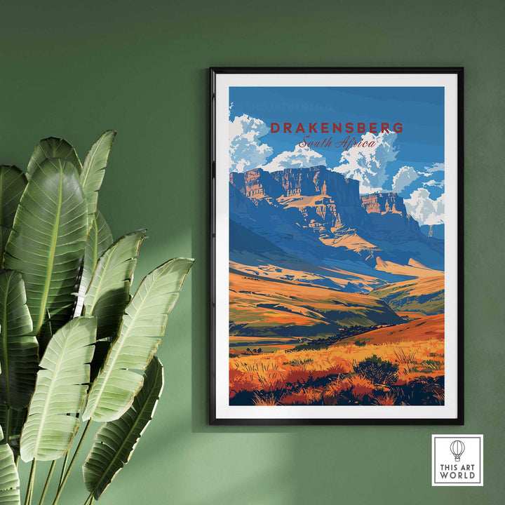 Drakensberg South Africa Poster-This Art World