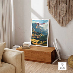 Drakensberg Travel Poster-This Art World