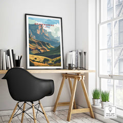 Drakensberg Travel Poster-This Art World
