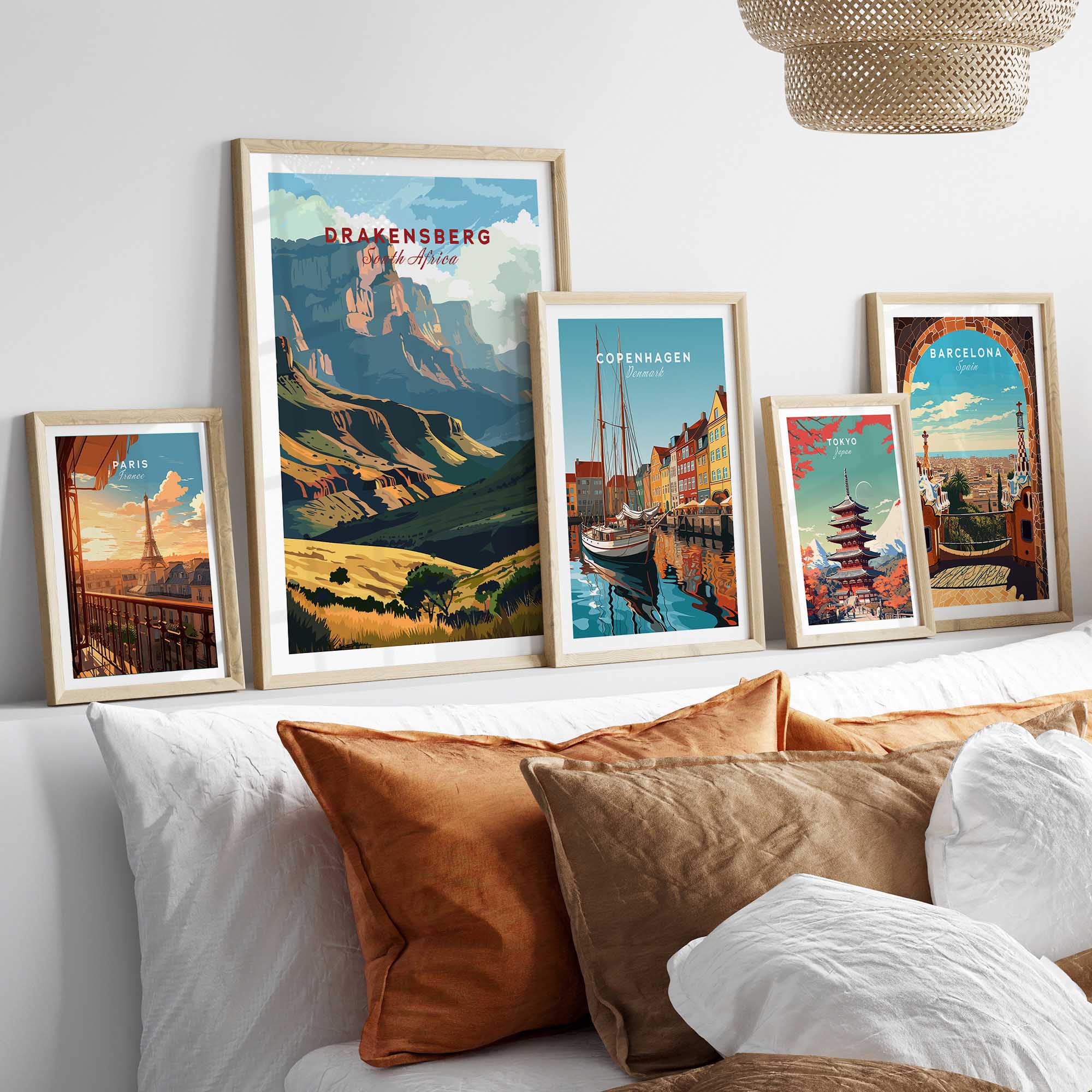 Drakensberg Travel Poster-This Art World