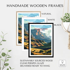 Drakensberg Travel Poster-This Art World