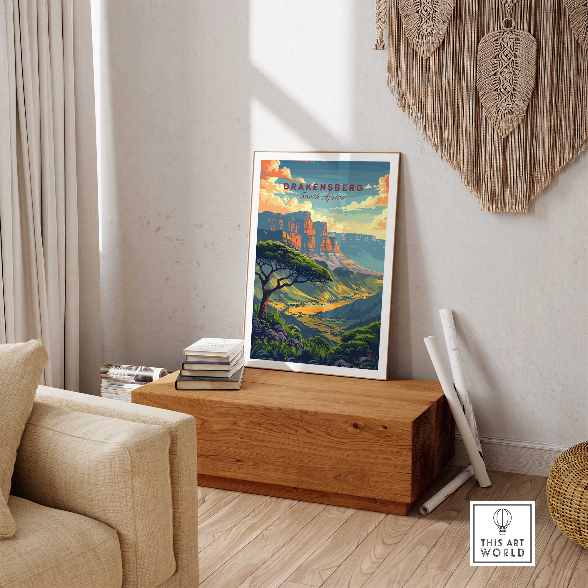 Drakensberg Travel Print-This Art World
