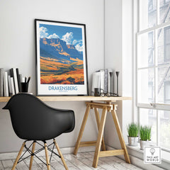 Drakensberg Wall Art-This Art World