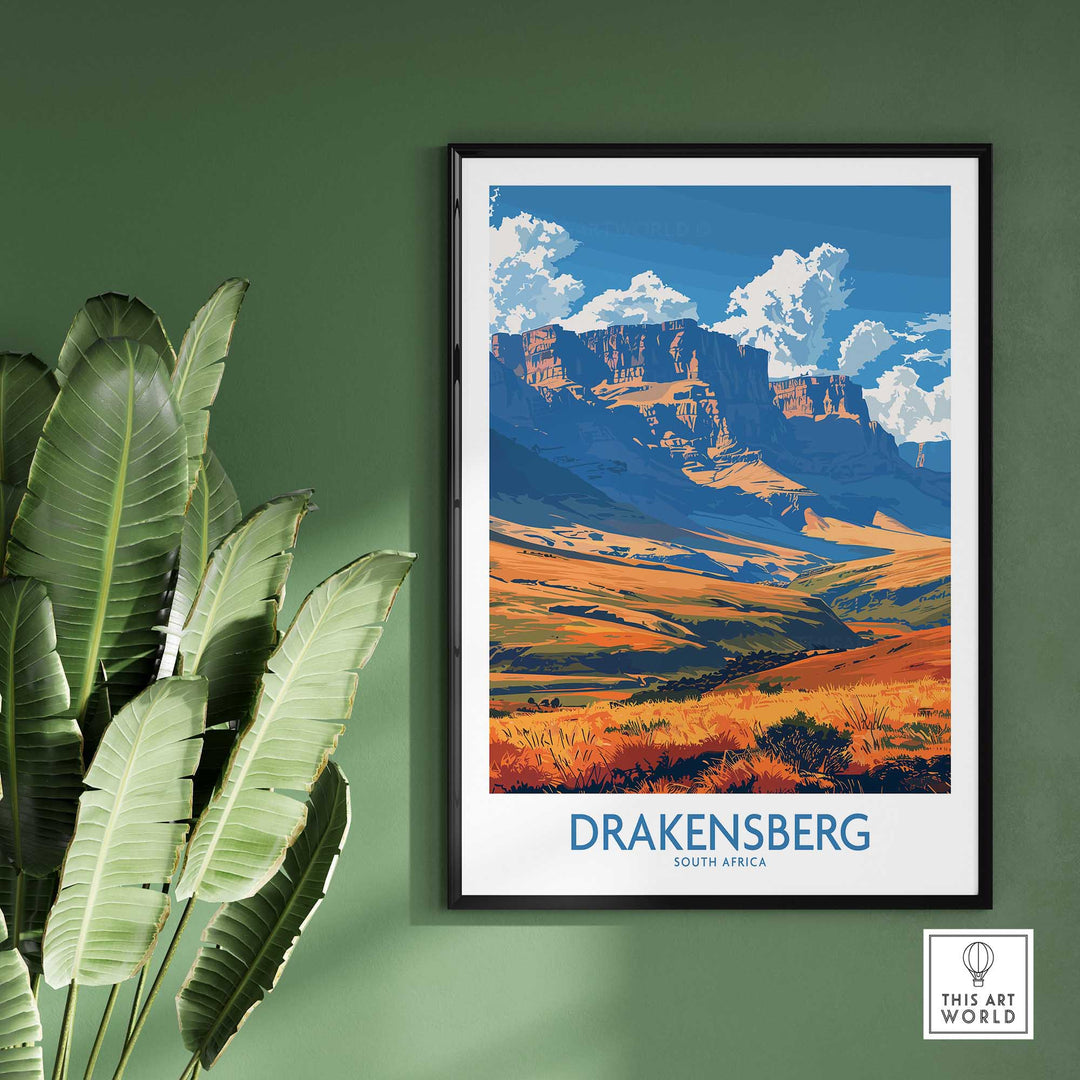 Drakensberg Wall Art-This Art World