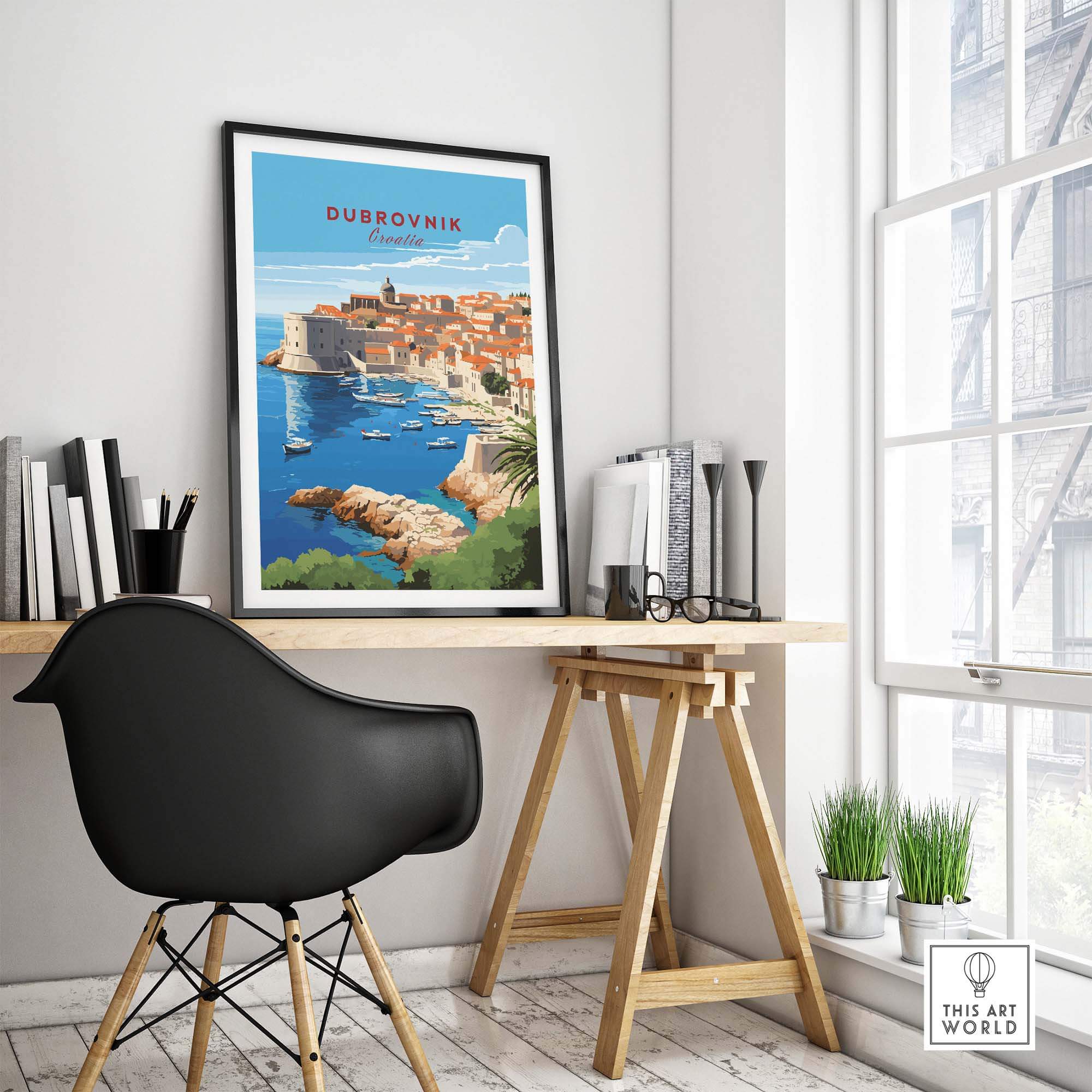 Dubrovnik Croatia Poster view our best collection or travel posters and prints - ThisArtWorld