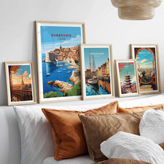 Dubrovnik Croatia Poster view our best collection or travel posters and prints - ThisArtWorld