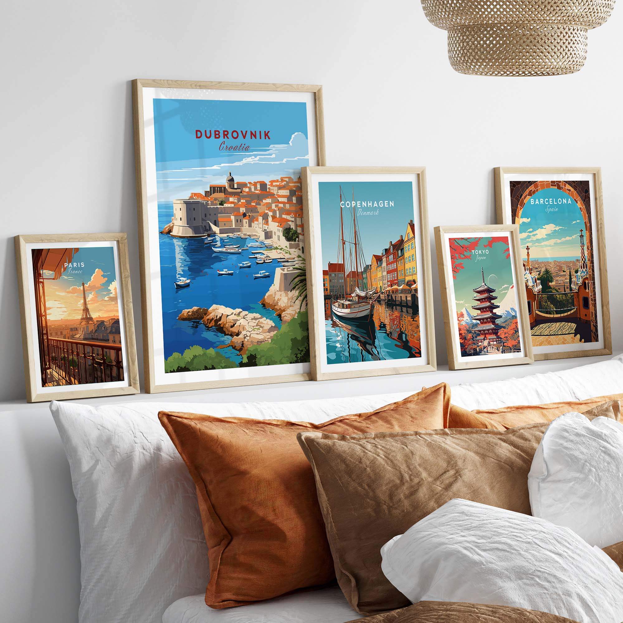 Dubrovnik Croatia Poster view our best collection or travel posters and prints - ThisArtWorld