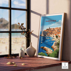 Dubrovnik Croatia Poster view our best collection or travel posters and prints - ThisArtWorld