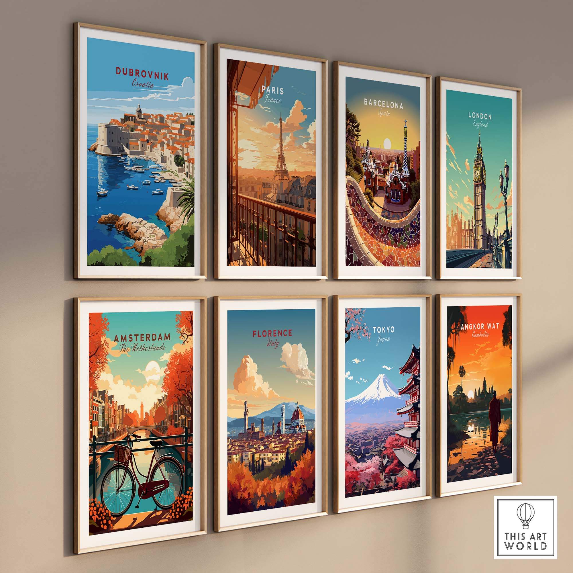 Dubrovnik Croatia Poster view our best collection or travel posters and prints - ThisArtWorld
