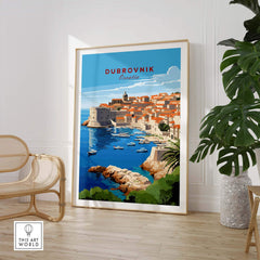 Dubrovnik Croatia Poster view our best collection or travel posters and prints - ThisArtWorld