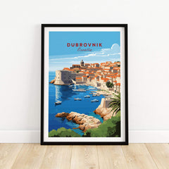 Dubrovnik Croatia Poster view our best collection or travel posters and prints - ThisArtWorld
