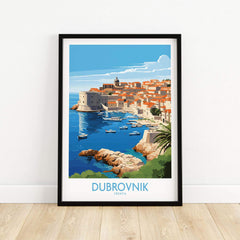 Dubrovnik Croatia Print view our best collection or travel posters and prints - ThisArtWorld