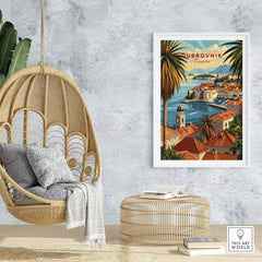 Dubrovnik Poster view our best collection or travel posters and prints - ThisArtWorld