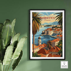 Dubrovnik Poster view our best collection or travel posters and prints - ThisArtWorld