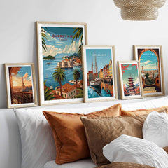Dubrovnik Travel Poster view our best collection or travel posters and prints - ThisArtWorld