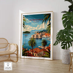 Dubrovnik Travel Poster view our best collection or travel posters and prints - ThisArtWorld