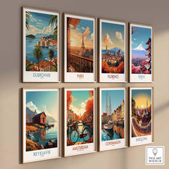 Dubrovnik Travel Print view our best collection or travel posters and prints - ThisArtWorld