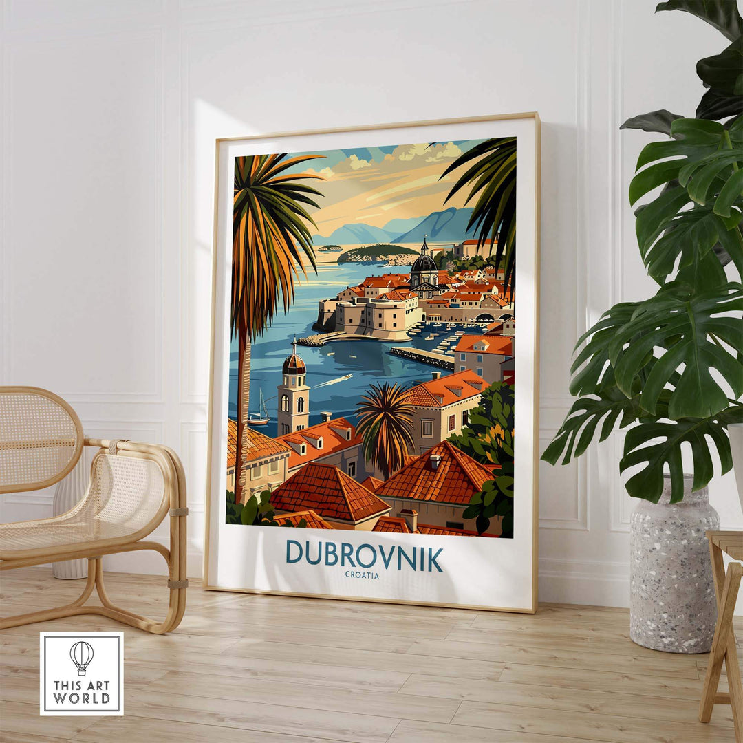 Dubrovnik Wall Art view our best collection or travel posters and prints - ThisArtWorld
