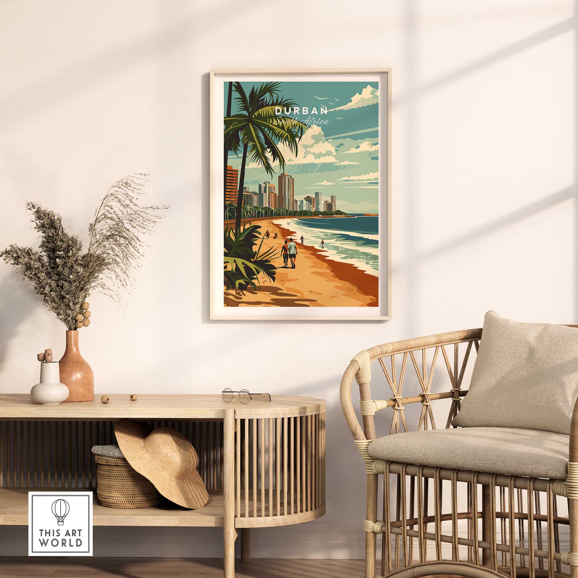 Durban Poster South Africa-This Art World