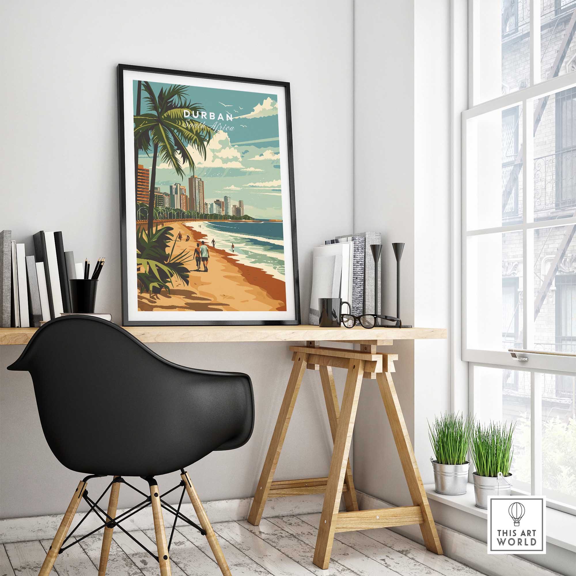 Durban Poster South Africa-This Art World