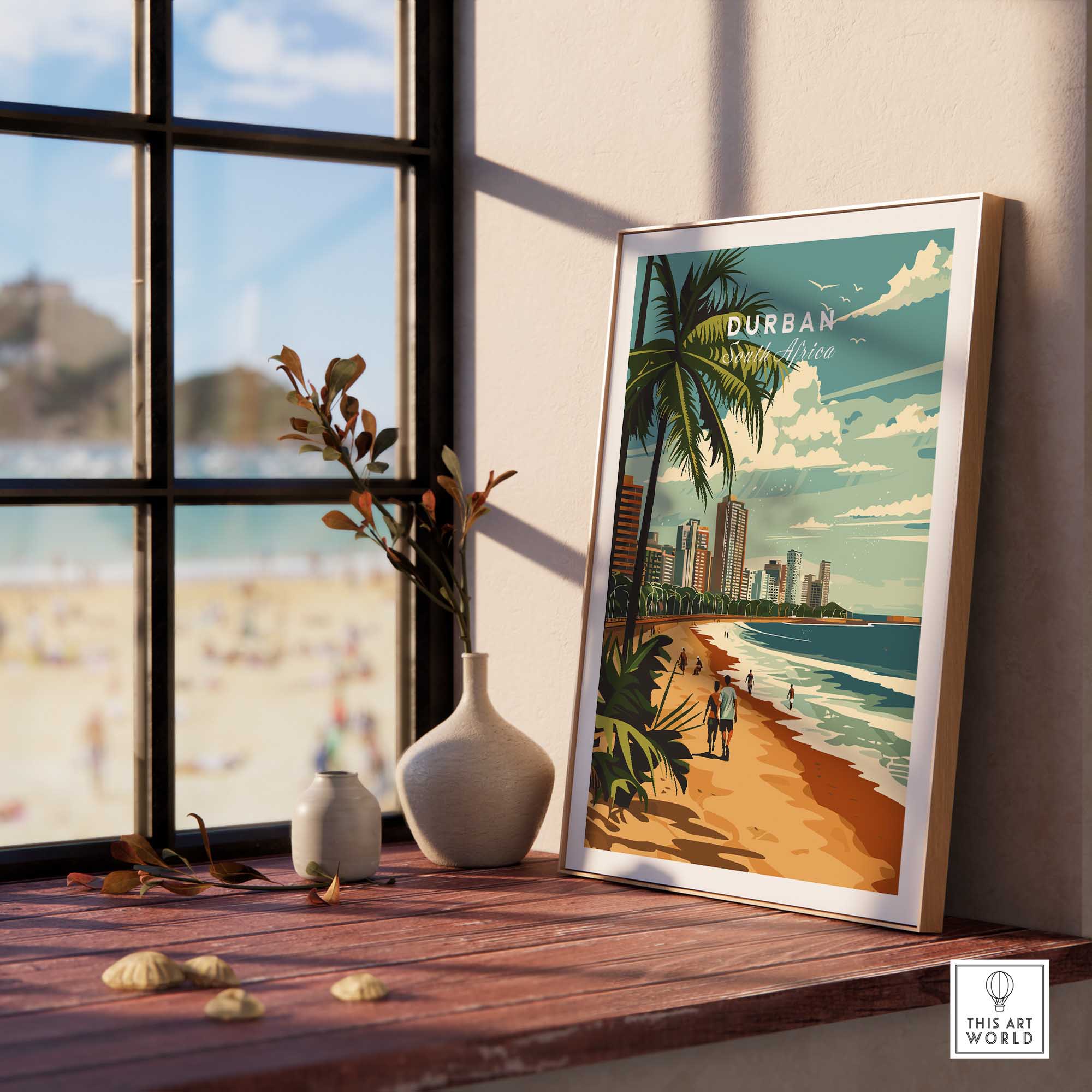 Durban Poster South Africa-This Art World