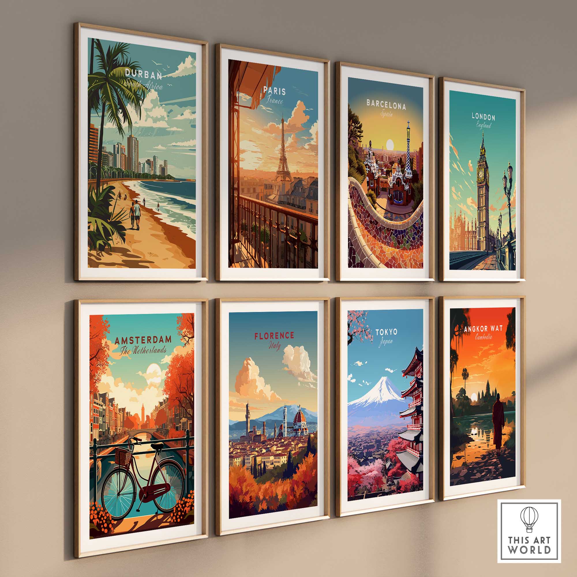 Durban Poster South Africa-This Art World