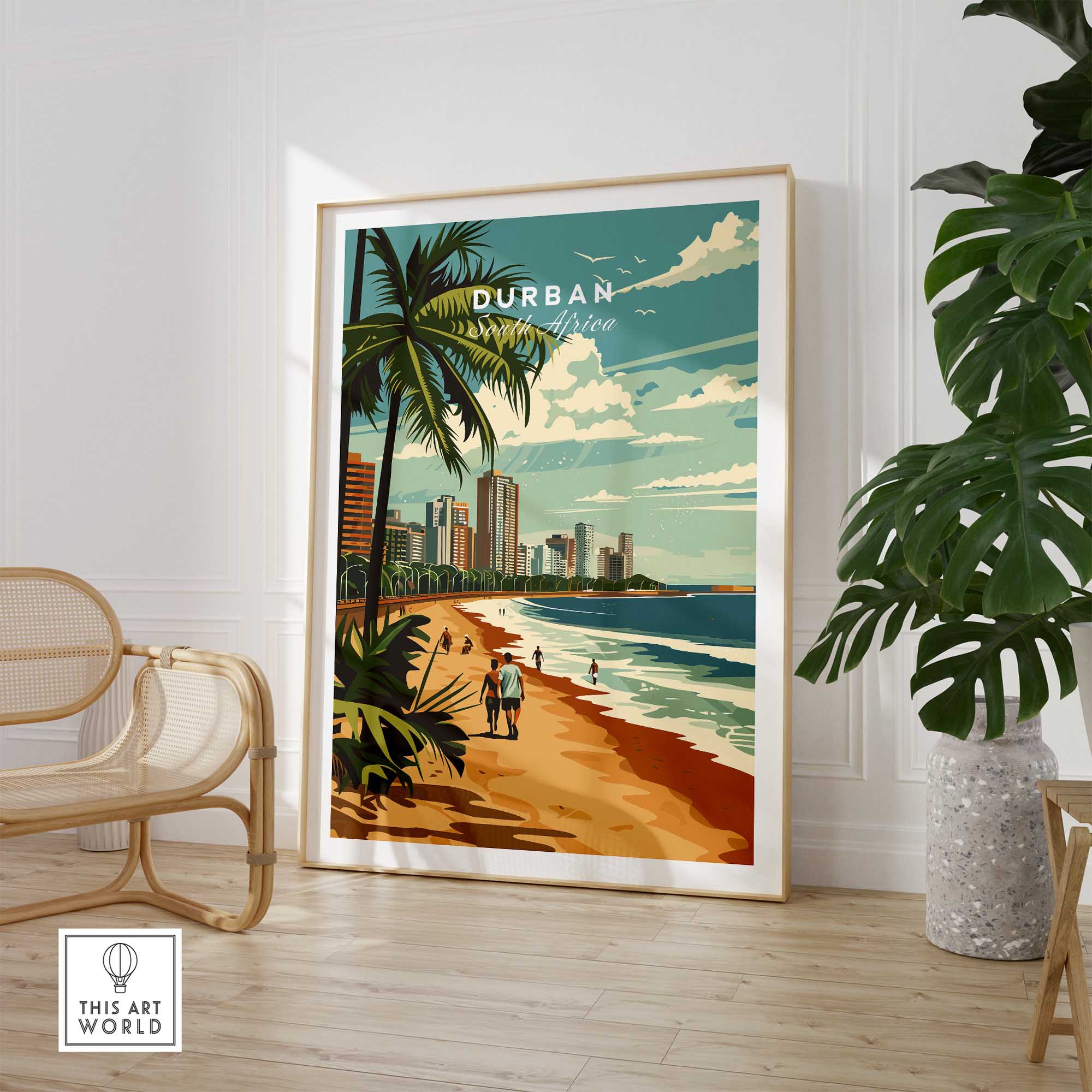 Durban Poster South Africa-This Art World