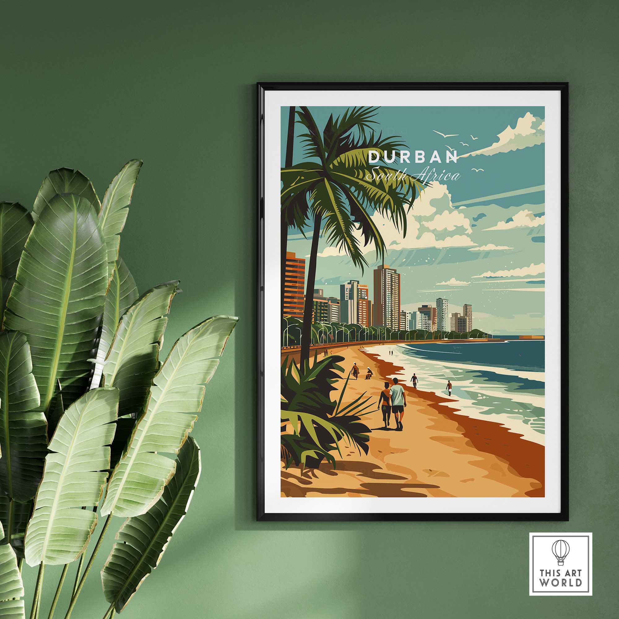 Durban Poster South Africa-This Art World