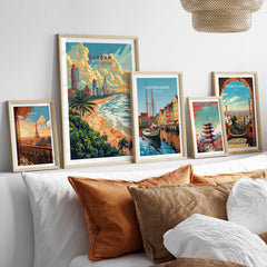 Durban South Africa Poster-This Art World