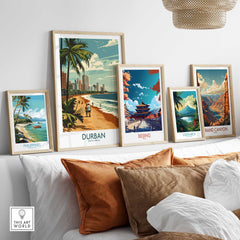 Durban Travel Poster-This Art World