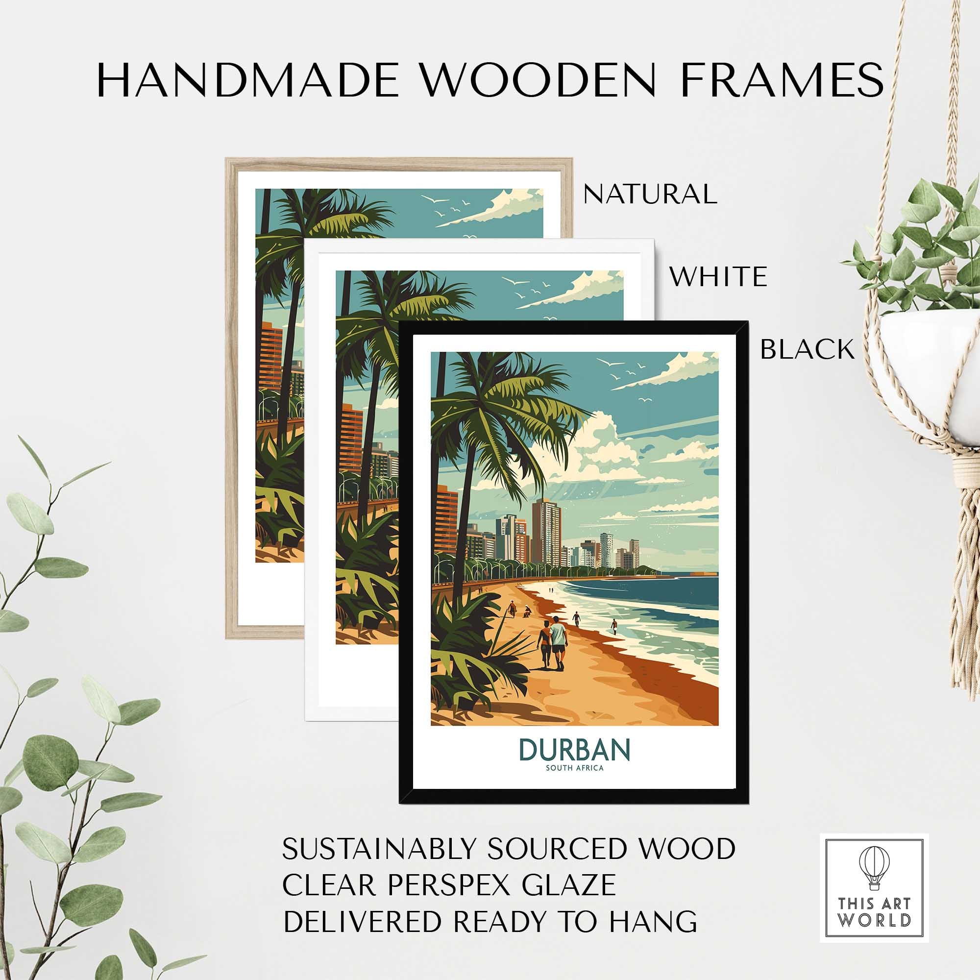 Durban Travel Poster-This Art World
