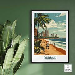 Durban Travel Poster-This Art World
