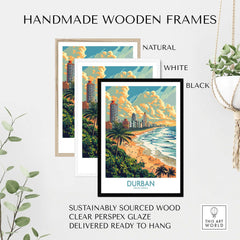 Durban Travel Print South Africa-This Art World