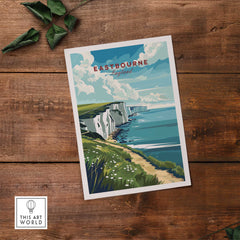 Eastbourne Travel Poster-This Art World