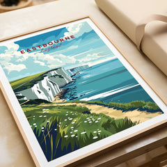 Eastbourne Travel Poster-This Art World