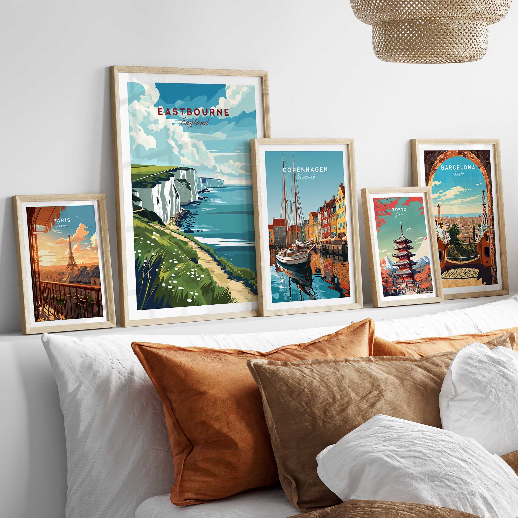 Eastbourne Travel Poster-This Art World