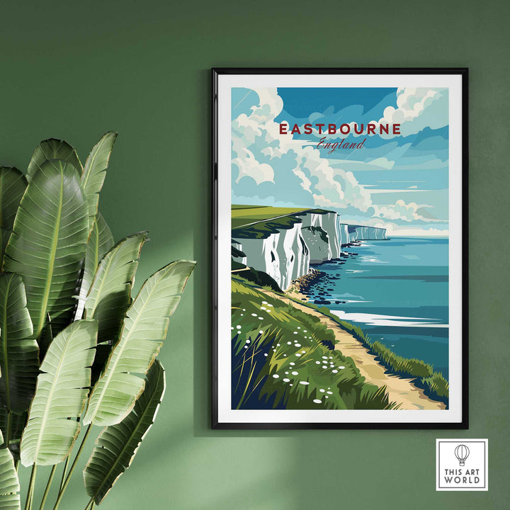 Eastbourne Travel Poster-This Art World