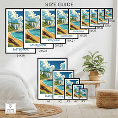 Eastbourne Travel Poster - United Kingdom-This Art World