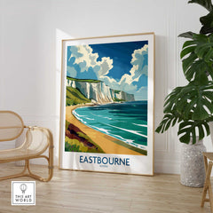 Eastbourne Travel Poster - United Kingdom-This Art World
