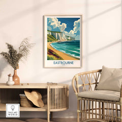 Eastbourne Travel Poster - United Kingdom-This Art World