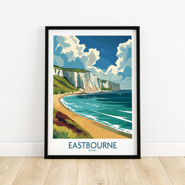 Eastbourne Travel Poster - United Kingdom-This Art World